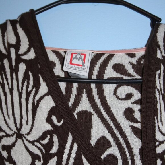 Avalanche Side Zip Front Cardigan Hooded Large - Picture 4 of 13